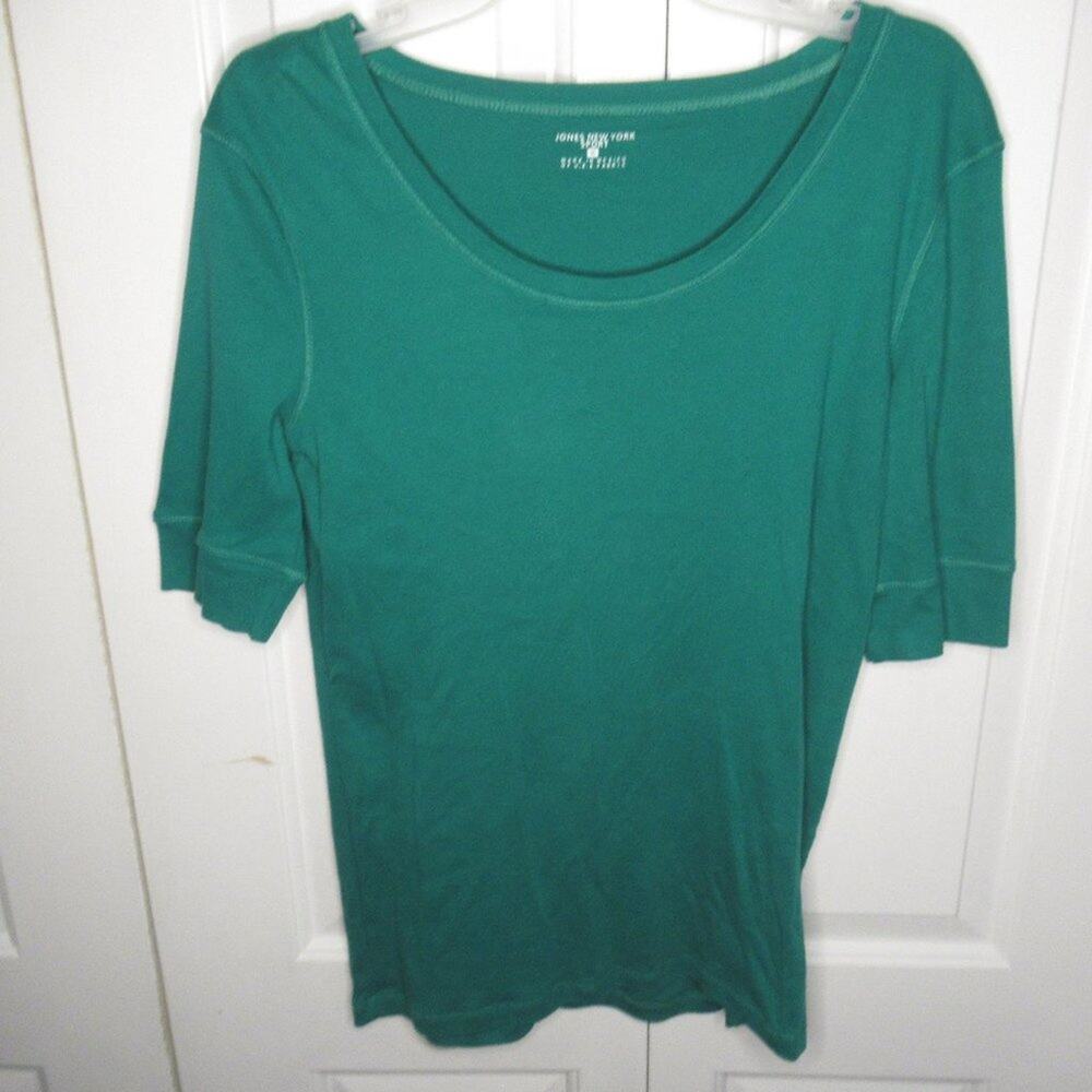 Jones New York Sport Green Tee